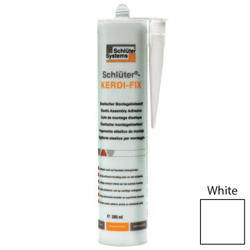 KERDI-FIX Sealing/Bonding Compound &#183; Bright White (290ML)