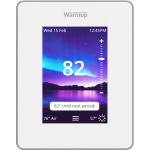 Warmup 7iE NEW Wi-Fi Smart MATTER Thermostat White 