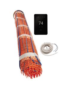 Floor Heating Mats | SunTouch TapeMat & Wi-Fi 10 Sq Ft Radiant Floor Heating Kit (120V) 
