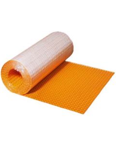 Floor Heating Cable Membrane | DITRA-HEAT-PS Peel & Stick Membrane Roll 3' 2-5/8