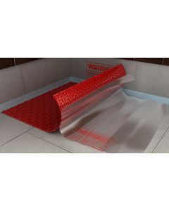 Floor Heating Cable Membrane | Warmup Peel-and-Stick Membrane 8 Sq Ft Sheet 2'6
