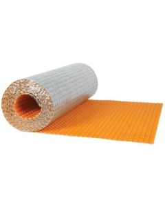Floor Heating Cable Membrane | DITRA-HEAT-DUO-PS Insulated Peel &Stick Membrane Roll 108 sq ft, 3' 2-5/8