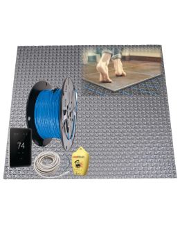 Brands | WarmWire WiFi + Voice Kit with 260 Sq Ft Cable, 281 Sq Ft HeatMatrix Membrane (240V)