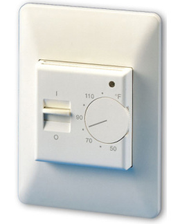 Floor Heating Thermostats | OJ MTC-2991UFH Thermostat  *No GFCI* Non Programmable 120V, 16A, 12K  sensor *DISCONTINUED*