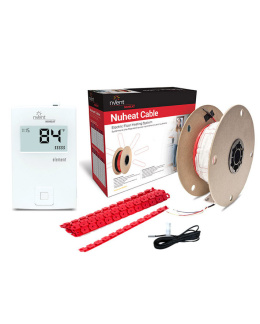 Nuheat Cable Kit with 215 sq ft Cable, Non-Programmable Thermostat (240V)