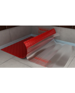 Electric Radiant Floor Heating | Warmup Peel-and-Stick Membrane 7 Sq Ft Sheet 2'3