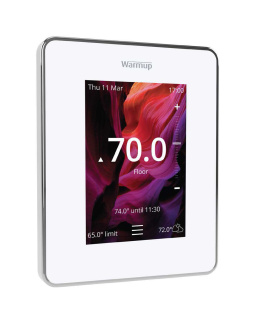 Warmup 6iE NEW Wi-Fi Smart Thermostat White Uses MyHeating App (Discontinued)